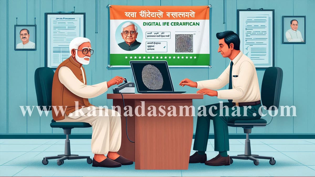 ನಿವೃತ್ತರಿಗೆ ಇಲ್ಲಿದೆ ಗುಡ್ ನ್ಯೂಸ್ ! ಈಗ ಡಿಜಿಟಲ್ ಜೀವನ ಪ್ರಮಾಣಪತ್ರ ಸುಲಭವಾಗಿ ಪಡೆಯಿರಿ । ಇಲ್ಲಿದೆ ಅರ್ಜಿ ಸಲ್ಲಿಸುವ ವಿಧಾನ 2 Jeevan Pramaan Certificate Online Application 2025
