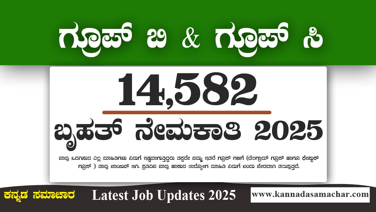 SSC CGL ನೇಮಕಾತಿ 2025: 14582 ಹುದ್ದೆಗಳು | ಅರ್ಜಿ ವಿಧಾನ, ವೇತನ ಶ್ರೇಣಿ, ಆಯ್ಕೆ ಪ್ರಕ್ರಿಯೆ 1 SSC CGL Recruitment 2025
